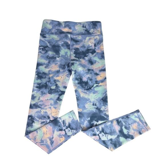 Athleta Girl High Rise Printed Chit Chat Tight size XL 14 - Picture 2 of 6